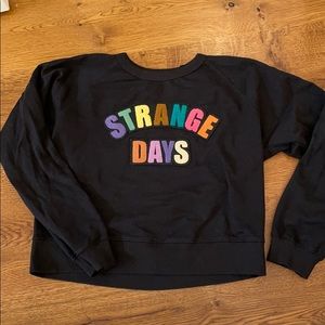 Monogram Strange Days Sweatshirt, Size Large